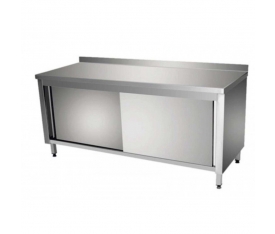 160X60X55 WORKING TABLE WITH UNDER COUNTER CABINET