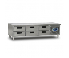 22CBS0S-70.6C UNDER DEVICE REFRIGERATOR WITH 6 DRAWERS