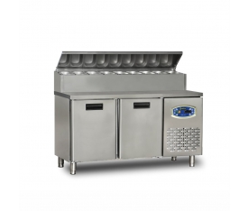 22TBF2S-PA70 2 DOOR LOW MOUNTED PIZZA PREPARATION CABINET