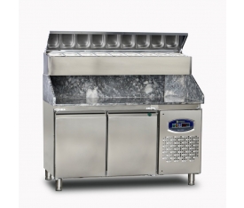 22TBF2S-PY70 HIGH MOUNTED PIZZA PREPARATION CABINET WITH 2 DOORS