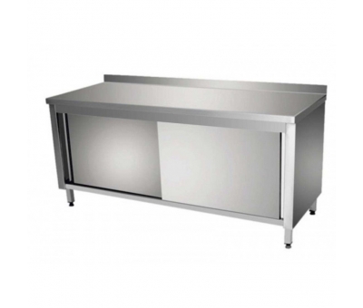 190X60X55 WORKING TABLE WITH UNDER COUNTER CABINET