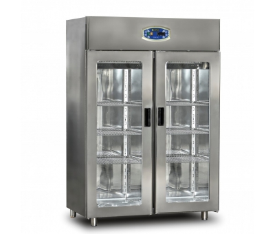 22DBF2C-GN TWO GLASS DOOR VERTICAL REFRIGERATOR