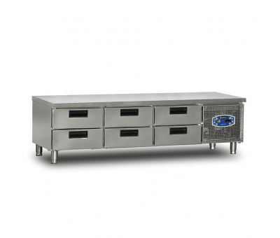 22CBS0S-70.6C UNDER DEVICE REFRIGERATOR WITH 6 DRAWERS