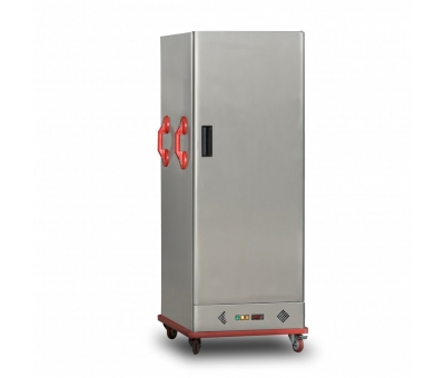 22B002SO-GN TWO DOOR COLD BANKET TROLLEY GASTRONOMY TRAY