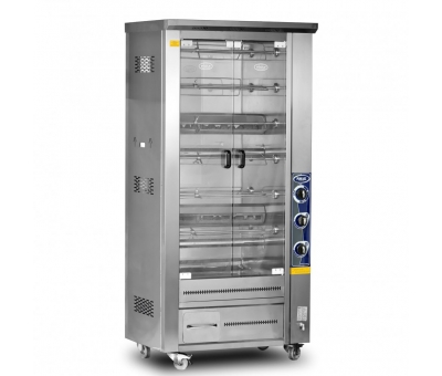 M010B DOUBLE SHOWCASE LAVESTONE CHICKEN MACHINE